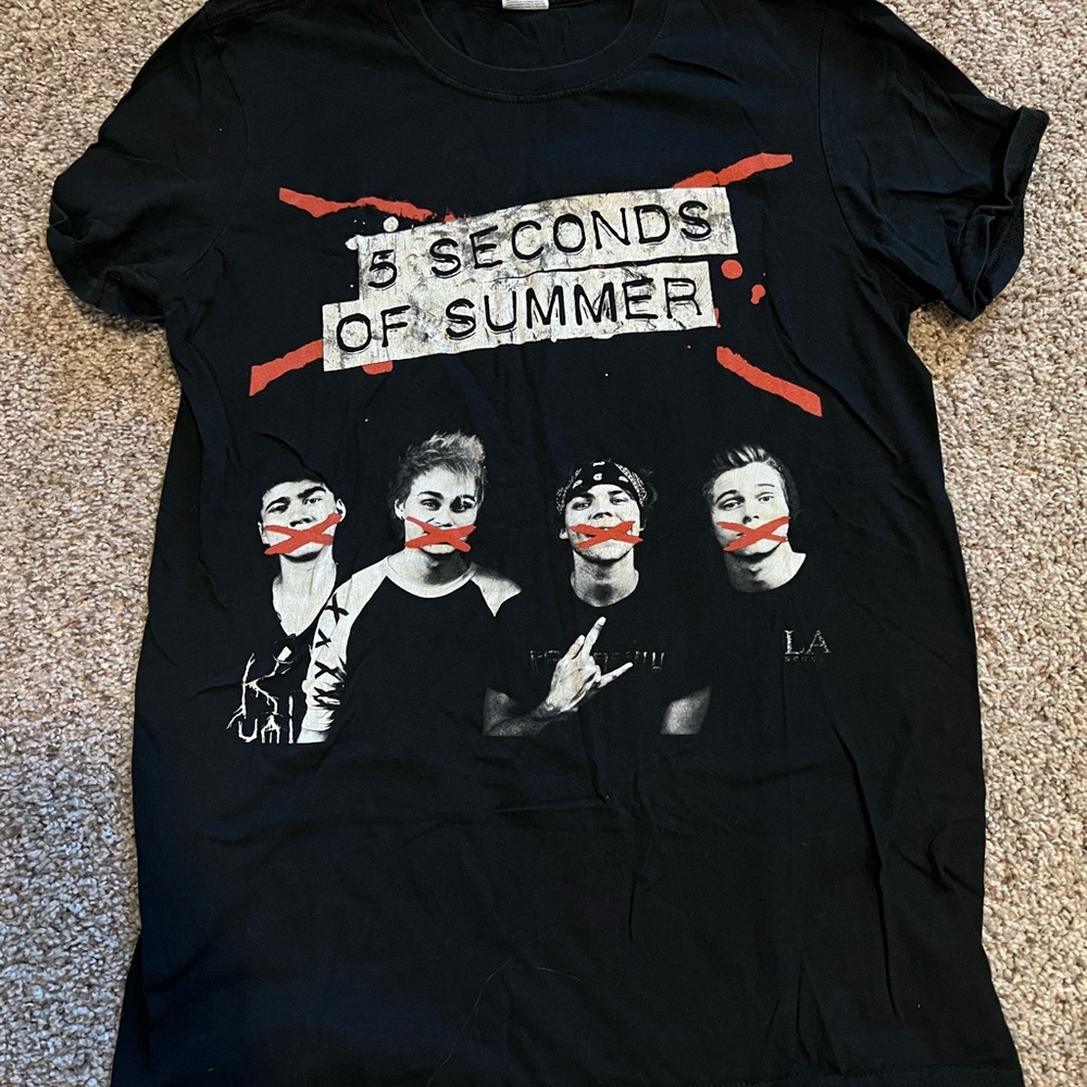 5SOS Rock Out with Your Socks Out Tour Tee
